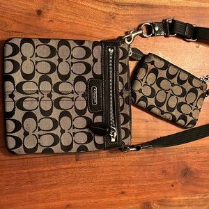 Coach Crossbody and wristlet set